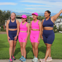 HIGH-NECK SPORTS BRA