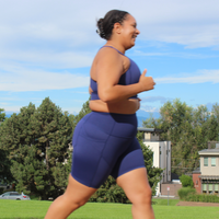 HIGH-NECK SPORTS BRA