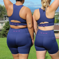 HIGH-NECK SPORTS BRA