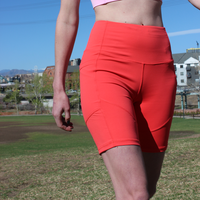 HIGH-RISE 7" SHORT // TANGERINE