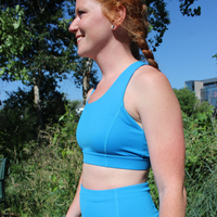 SPORTS BRA // OCEAN