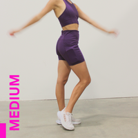 MID-RISE 4" SHORT // DISCO