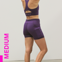 MID-RISE 4" SHORT // DISCO