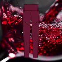 HIGH-RISE LEGGING 25" // RASPBERRY