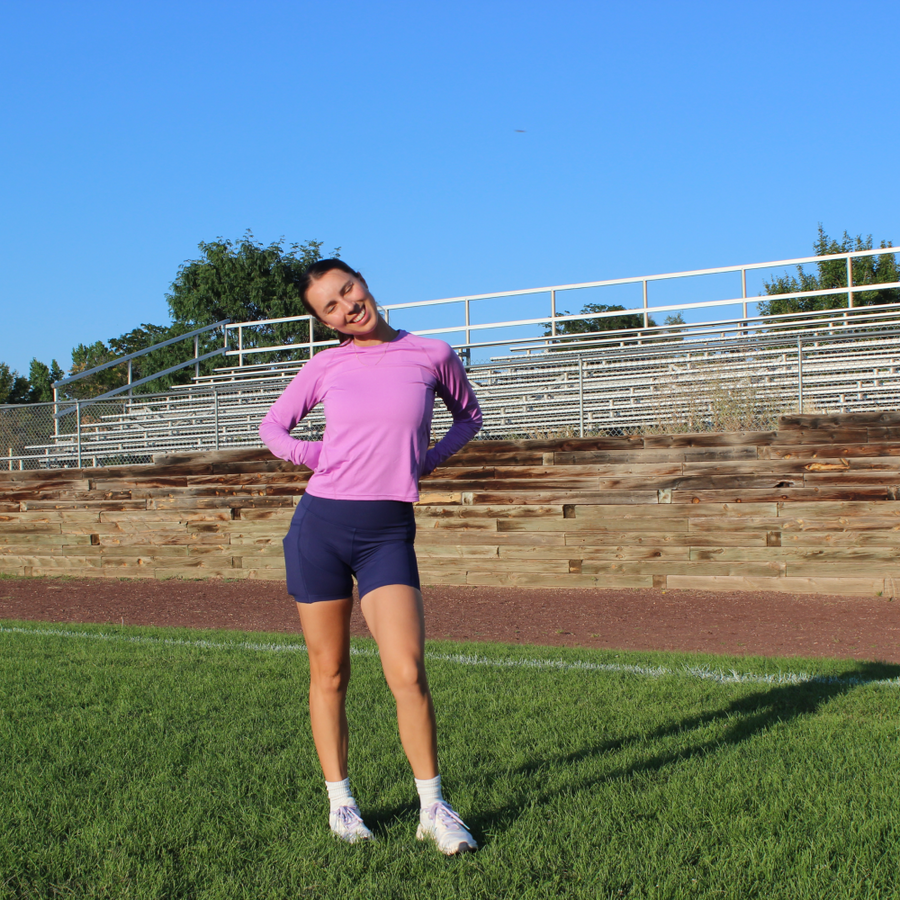 LONG SLEEVE // FROSTED GRAPE