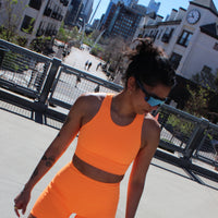 HIGH-NECK SPORTS BRA