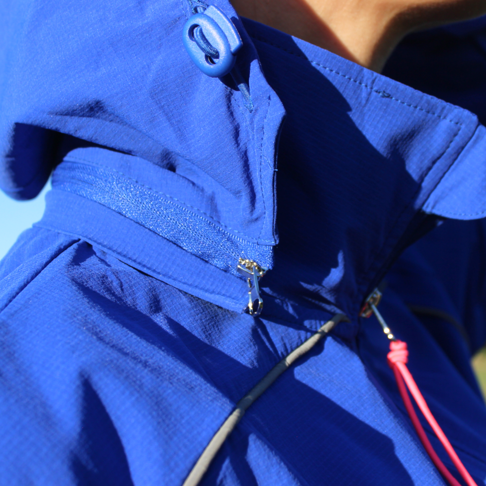 ALL-WEATHER JACKET // BLUEBERRY