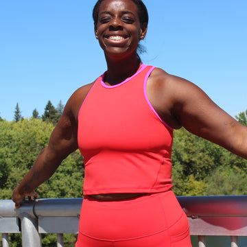 HIGH-NECK TANK TOP